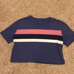 80’s boxy cropped tee